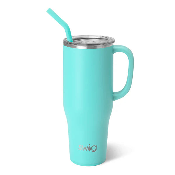 Swig Life 40 oz Tumbler - Aqua