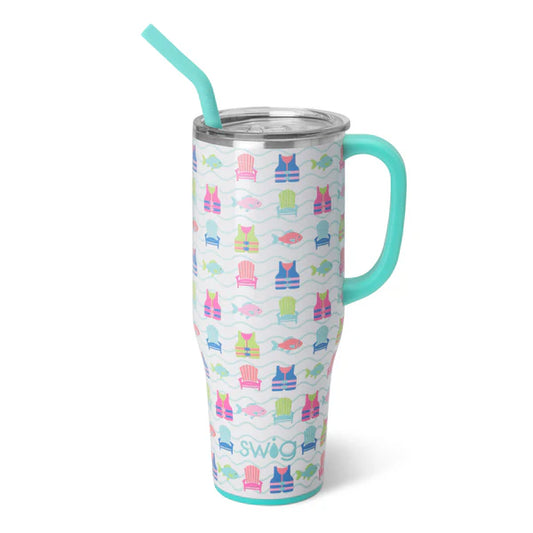 Swig Life 40 oz Tumbler - Lake Girl